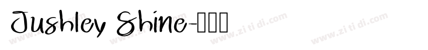 Jushley Shine字体转换